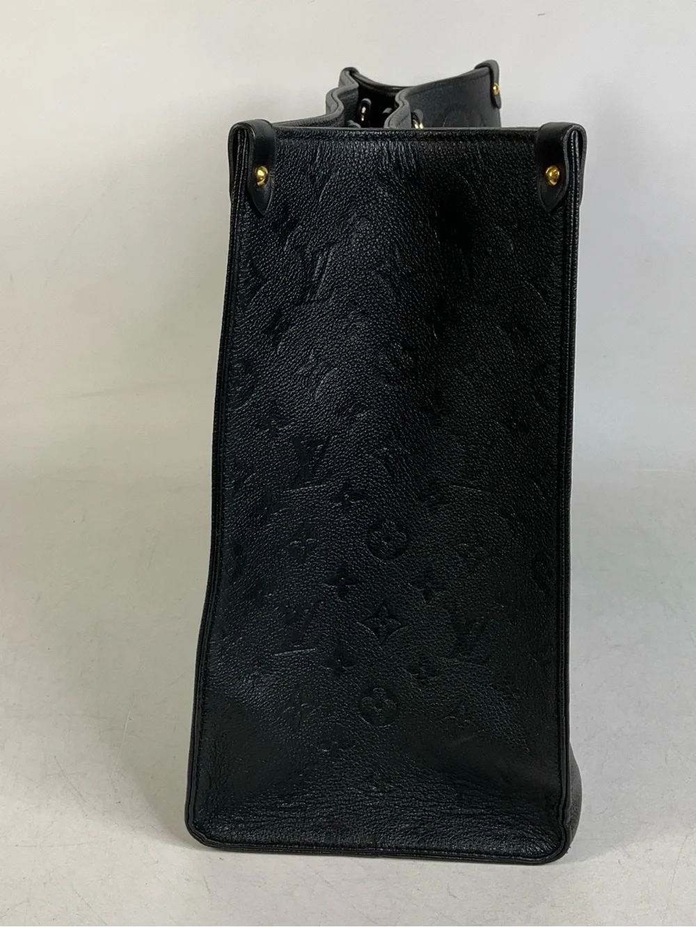 Louis Vuitton OnTheGo GM Monogram Empreinte Black Leather Tote
